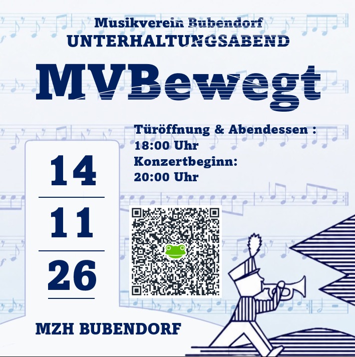 Musikverein Bubendorf, Unterhaltungsabend MVBewegt